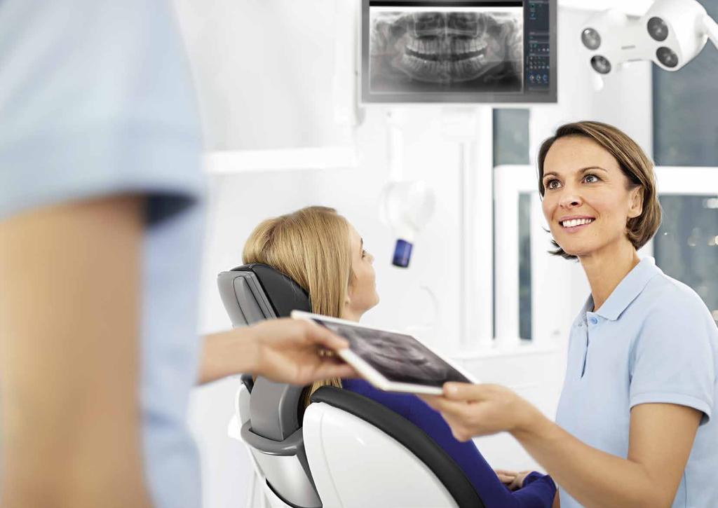 04 I 05 I vantaggi imbattibili del digitale La radiologia digitale diventa lo standard in un numero sempre più elevato di studi odontoiatrici.