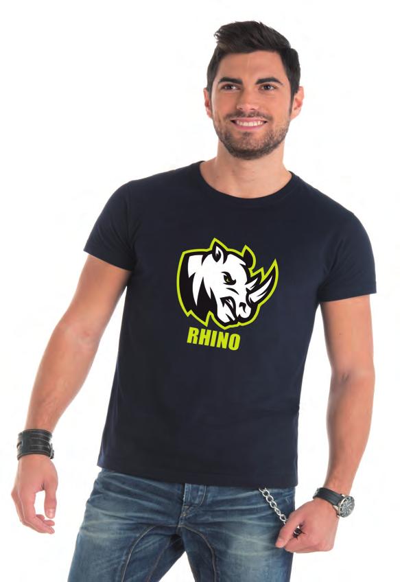 RB190 - DOGO PREMIUM UOMO bianco RB191 - DOGO PREMIUM UOMO colorato S - M - L - XL - XXL 100% COTO, jersey, 165 gr/mq. * Colore GV grigio vigoré: 85% cotone/15% viscosa.