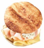 CHEDDAR 180gr 8 cod.180085 PANINO SPECK E BRIE 180gr 6 cod.