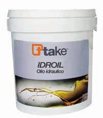 TOP QUALITY IDROIL olio idraulico, olio di alta qualità per comandi idraulici, caratterizzato da una notevole resistenza alla corrosione e all ossidazione, oltre ad una pronta demulsività ed elevata
