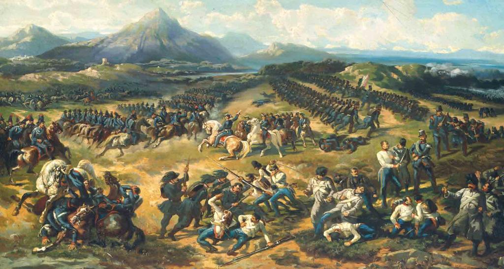 La I guerra d indipendenza Tra il 29 e il 30 Aprile 1848 è combattuta tra piemontesi e austriaci la battaglia di