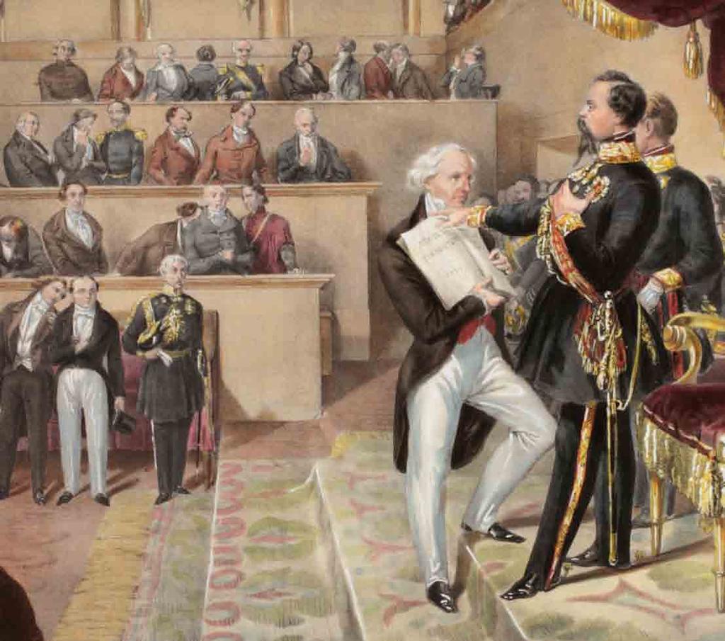 Uno stato costituzionale Nonostante le sconfitte del 1848-49 e la generale