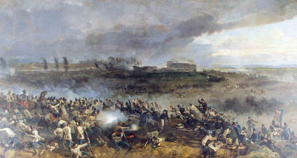 La II guerra d indipendenza Con la vittoria dell esercito sardo a San Martino e dell esercito