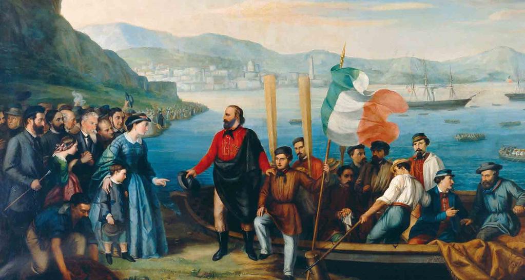 La spedizione dei Mille Nella notte fra il 5 e il 6 maggio, Garibaldi salpa da Quarto con circa mille volontari.