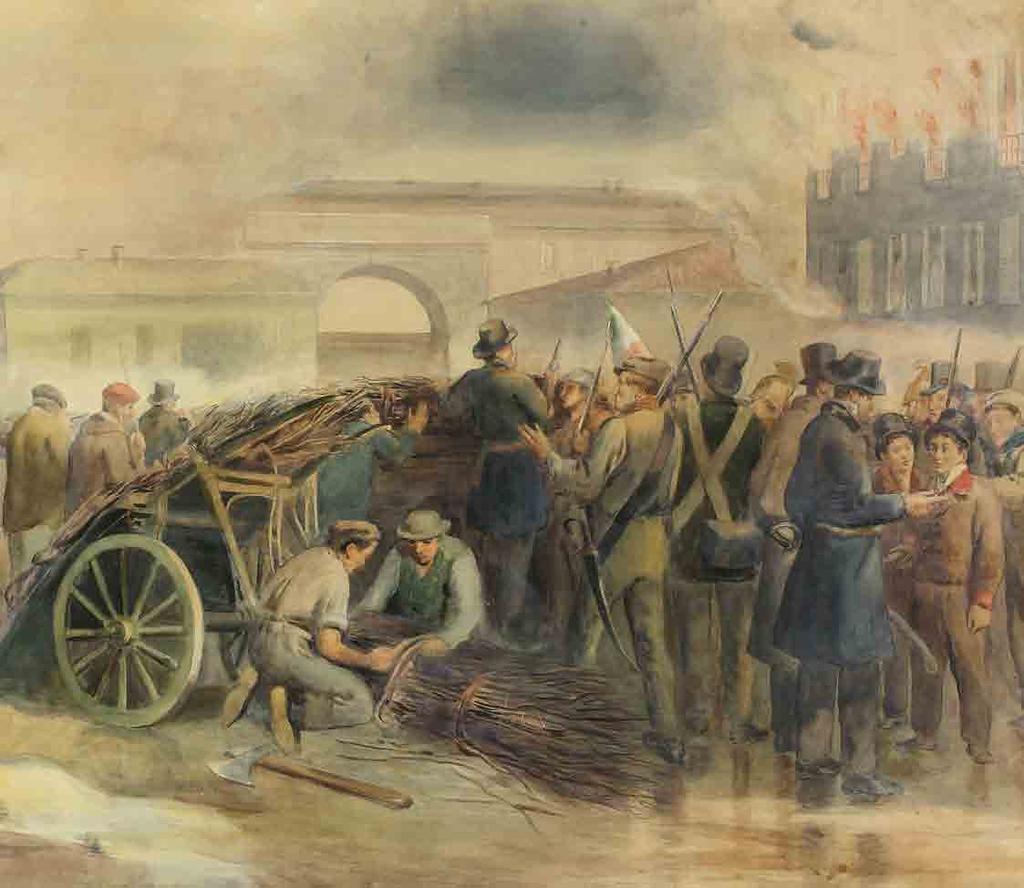 Le rivoluzioni del 1848 Le cinque giornate di Milano 18-23 Marzo