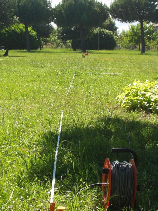 SIGLA ANTENNA: A20 UBICAZIONE : Parco di via Quagliati traversa via Fontemaggi DIMENSIONE ANTENNA: 110