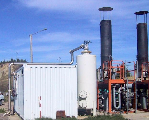 Materie prime: Rifiuti Produzione di biogas: 700mc/h Produzione di
