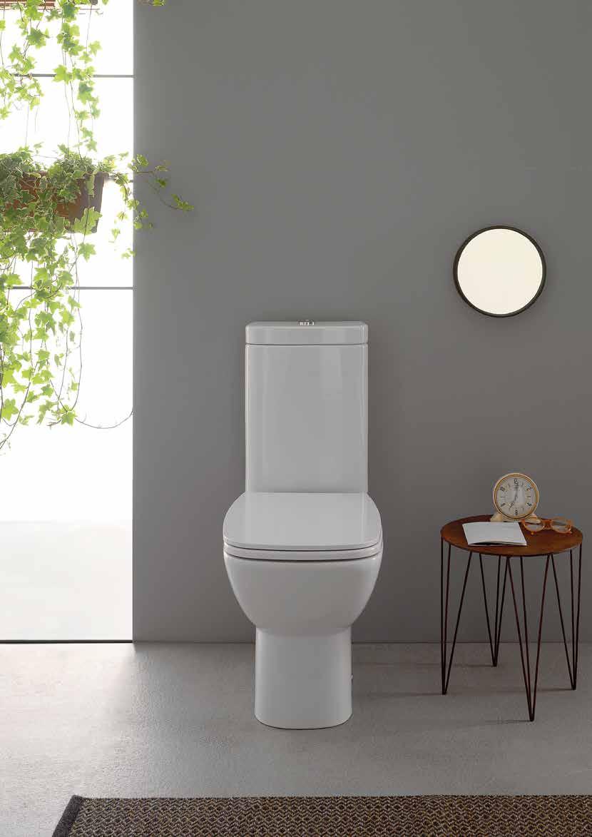 DA003.BI Vaso monoblocco Close couple WC 65.