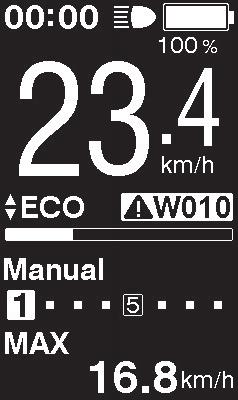 Con il modello SC-E6000, in luogo dell'orologio viene visualizzato un messaggio.
