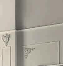 particolari foglia argento double chest of 6 drawers