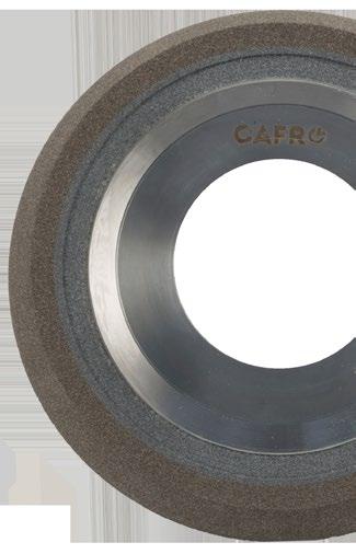 Vitrified wheels In 2002, Cafro developed and started manufacturing a new generation of vitrified