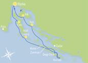 5 giorno mercoledì Partenza per l isola di Lussino, famosa per i suoi 300 giorni di sole all anno. Pernottamento.