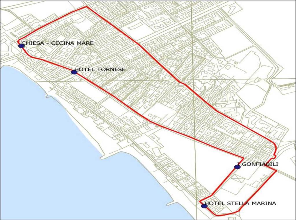 Cecina_trenino Trenino dei campeggi Trenino dei campeggi (tutti i giorni escluso martedì) Mattina (andata) Trenino dei campeggi (tutti i giorni) Sera (andata) Trenino dei campeggi (martedì) Mattina