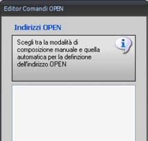 Blocco comandi OPEN: Al fine di evitare che all impianto My Home vengano inviati comandi indesiderati, è possibile inserire una serie di comandi che risulteranno bloccati e quindi non accettati dall