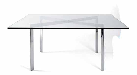 32 33 Ludwig Mies Van Rohe 32 CT 3004 Tavolo con struttura