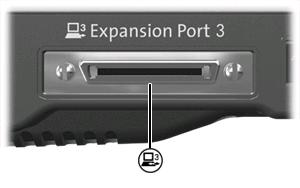 3 Uso della porta di espansione La porta di espansione consente di collegare il computer a un prodotto di espansione opzionale.