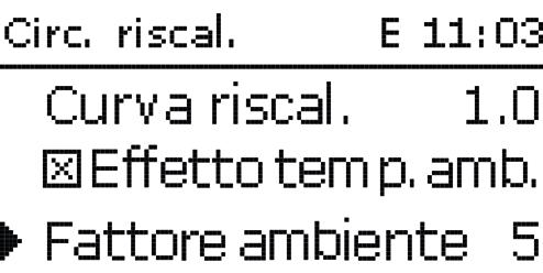 alterabile all azione degli agenti atmosferici, viene quindi aggiunta una regolazione ambiente che dipende dalla richiesta.