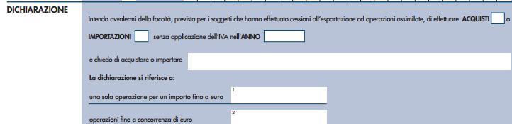 intenti da utilizzare dal 1 marzo 2017. Vediamo nel dettaglio di quali modifiche così rilevanti si tratti, tali da dover addirittura indurre, dopo poco, a diffondere un apposita risoluzione.