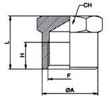 RIDUZIONE A BICCHIERE Codice F F1 CH P P1 L 252Z M5 M5 9 4 7 13 252Z518 M5 1/8 14 4 8 14 252Z618 M6 1/8 14 5 8 15 252Z1818 1/8 1/8 14 6 8 16 252Z1814 1/8 1/4 17 6 12 20 252Z1414 1/4 1/4 17 8 12 22