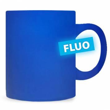 Codice: MUG-FLUO-BLUE TAZZA IN CERAMICA FLUORESCENTE 11 OZ. PER STAMPA SUBLIMATICA COLORE BLU Tazza FLUO 11 OZ. per stampa sublimatica 