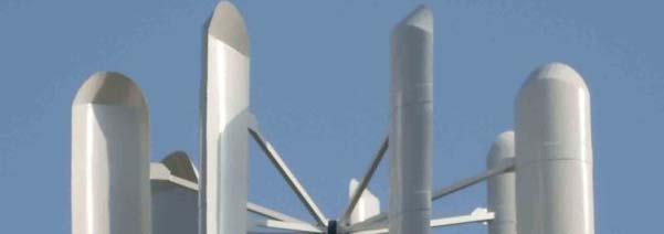 VAWT = Vertical Axis Wind Turbine