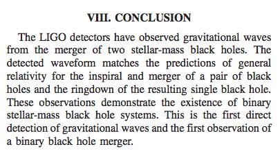 Grazie per l attenzione I rivelatori di LIGO hanno osservato onde gravitazionali dalla coalescenza di due buchi neri di masse stellari.