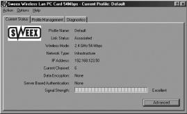 Collegamento del computer alla rete senza fili in Windows 98SE Dopo aver riavviato il computer, utilizzare l icona di
