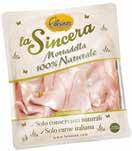 surgelati, 600 g 2,50 al kg MORTADELLA 100%