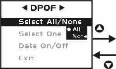 DPOF (Stampa Digitale)