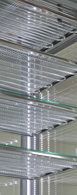 Vetro&Acciaio _ Glass&Steel Il vetro temperato e l acciaio AISI 304, conformi alle normative