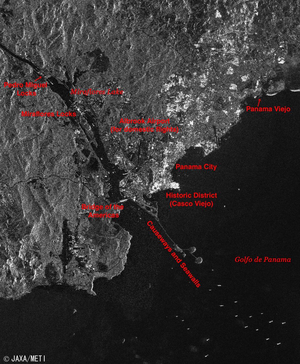 un nuovo tratto scavato in terra ferma che conduce a Balboa sul golfo di Panama per raggiungere il mare aperto.