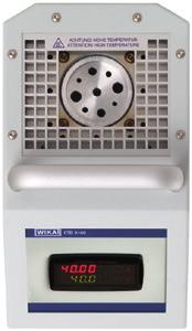 .. +329 F) Questi calibratori funzionano con celle di Peltier e possono pertanto raggiungere temperature di prova al di sotto della temperatura ambiente.