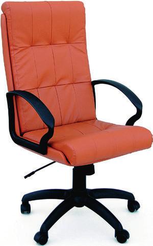 Poltrona Presidenziale, dimensioni: sedile 48 x 45 cm; schienale 50 x 64 cm; altezza sedile regolabile da 50 a 59 cm;