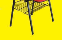 Coppia ganci di allineamento: venduti per unire le sedie tra loro; sono estensibili da 17,5 a 25,5 cm.