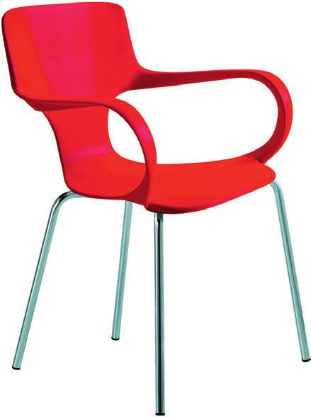 Dimensioni sedile 46 x 42 cm; schienale 46 x 38 cm; altezza sedile da terra 46 cm; altezza totale 81 cm.