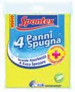 pezzi Panni Spugna SPONTEX 4 pezzi