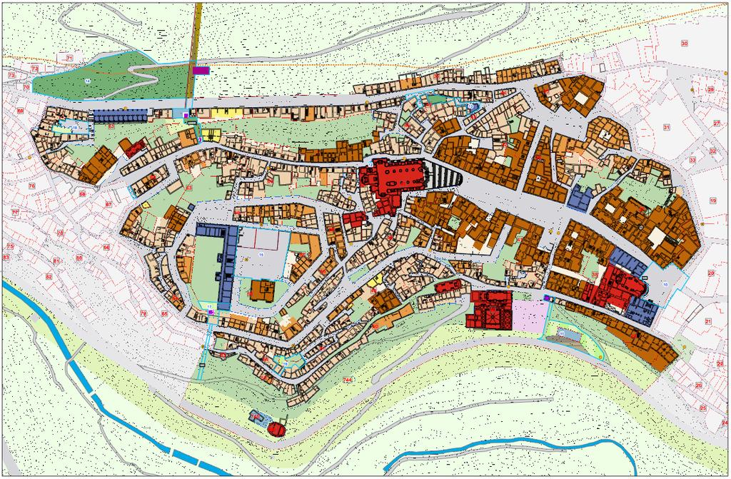 Piani Urbanistici Esecutivi: scala e caratteristiche