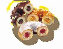 1153 DONUT MIXED BOX cioccolato, frutti di bosco,