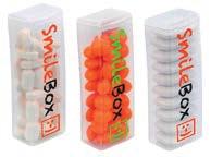 S446 Smile Box Contenitore in plastica trasparente a forma di parallelepipedo, apertura a scatto, formato mm