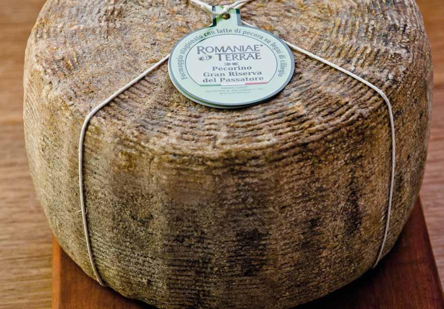 Pecorino Gran Riserva del Passatore Questo straordinario pecorino è il nostro fiore all occhiello, per qualità profumo e sapore.