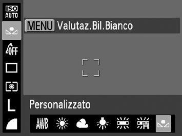 La funzione Bilanciamento del bianco consente di impostare il bilanciamento del bianco ottimale per ottenere colori naturali che corrispondano alle condizioni di scatto.