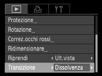 Premere il pulsante dello zoom g per ridurre le dimensioni o tenerlo premuto per ritornare alla riproduzione di immagini singole. Quando sullo schermo appare, premere il pulsante m per passare a.