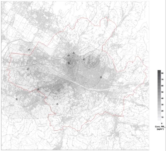 Concentrazioni medie CO 2 [mg/m 3 ] Ottobre Concentrazioni medie PM10 [ g/m 3 ]