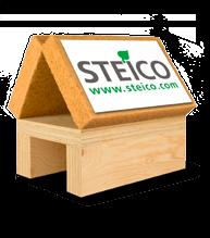 Protezione dal calore in estate I prodotti STEICO sono contrassegnati da una serie di marchi di qualità prestigiosi.