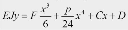 Calcolo di y(x) e y MAX M(x) +