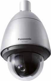 www.sicurit.it SPEED DOME IP PANASONIC da ESTERNO con calotta rain-wash PISW598E AUTOTRACKING Speed dome IP da esterno con sensore MOS da 2.4 Megapixel.