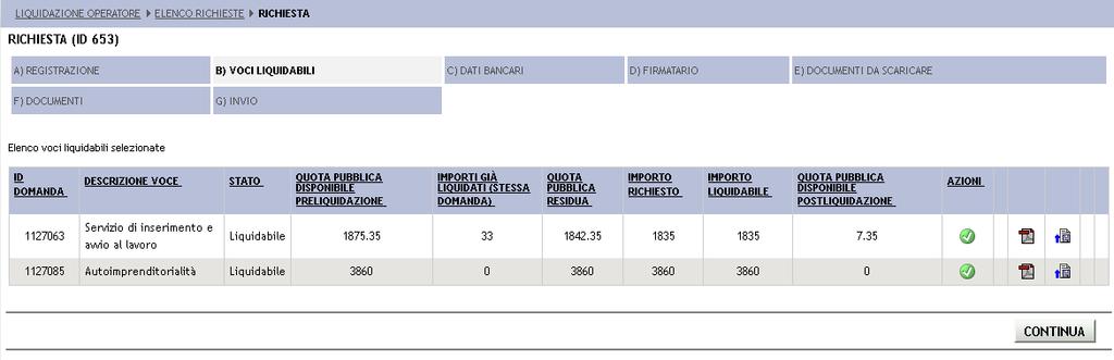 Figura 196 Modifica relazione attività I servizi a risultato prevedono l inserimento a sistema della dichiarazione di conseguimento del risultato occupazionale da parte del destinatario.