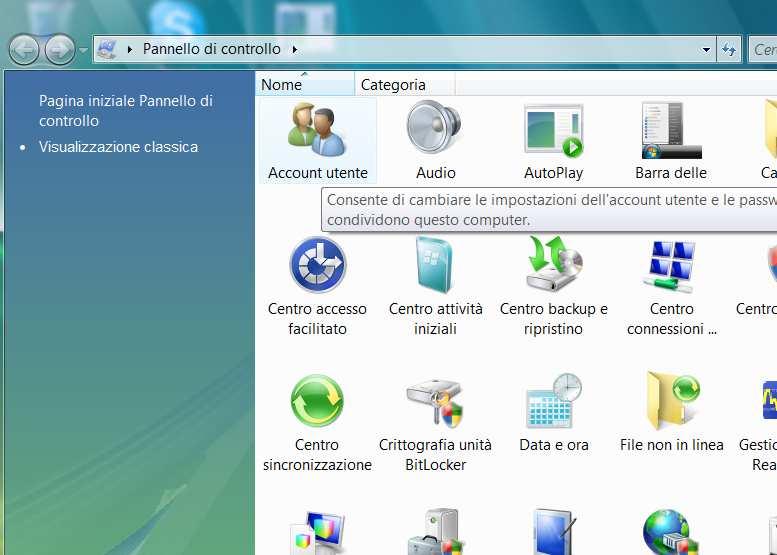 Nota per gli utilizzatori di Windows Vista Gli utenti che utilizzano PC aventi sistema operativo