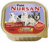 Nursan Dog adult patè gusti assortiti 150 g 2+1