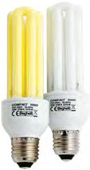 Applicazioni speciali ZzzStop Kit Kit illuminazione a con lampada ad effetto speciale contro gli insetti composto da: Lampada Zzz-Stop 20W E27 230V 10000 ore di durata con speciale polveratura dei